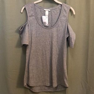H&M ~ Cold Shoulder Knit Top